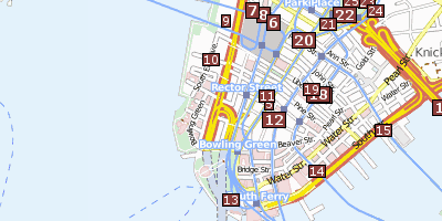 Battery Park City Stadtplan