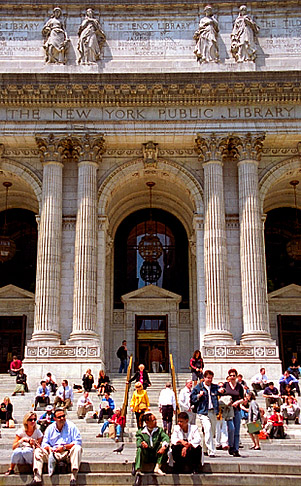 New York Public Library Foto 