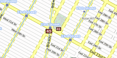 Madison Square Park New York Stadtplan